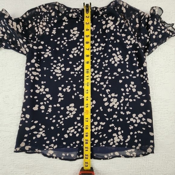 Madewell Memento Ruffle-Sleeve Drifting Petals Top Size XS - Picture 12 of 12